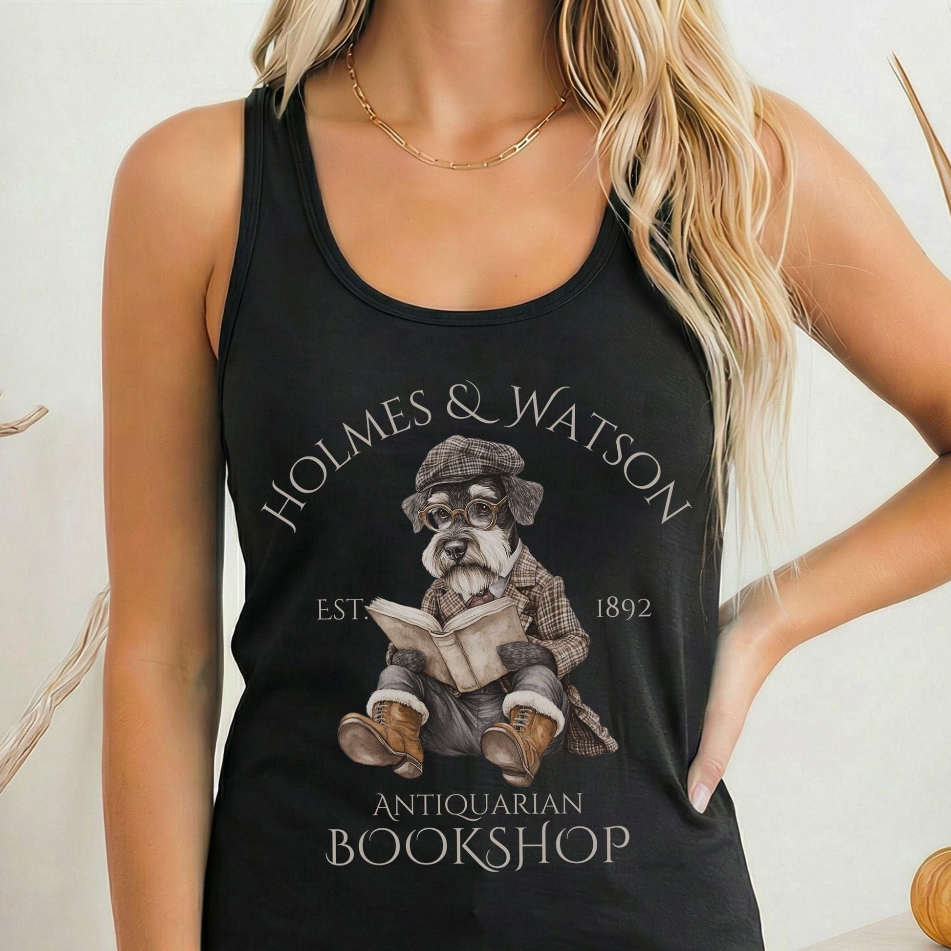 Tank Tops Solid Black / XS Design 168 Tank Top The Mystic Eden