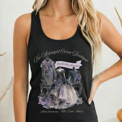 Tank Tops Solid Black / XS Design 180 Tank Top The Mystic Eden