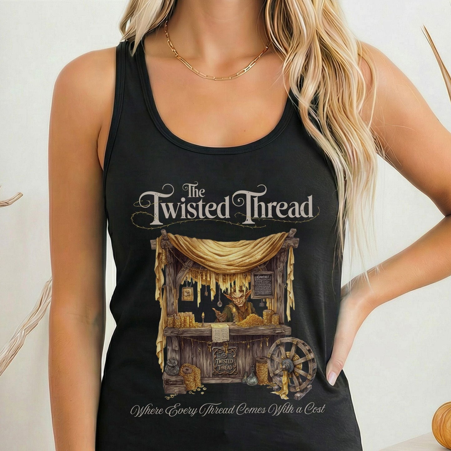 Tank Tops Solid Black / XS Design 182 Tank Top The Mystic Eden