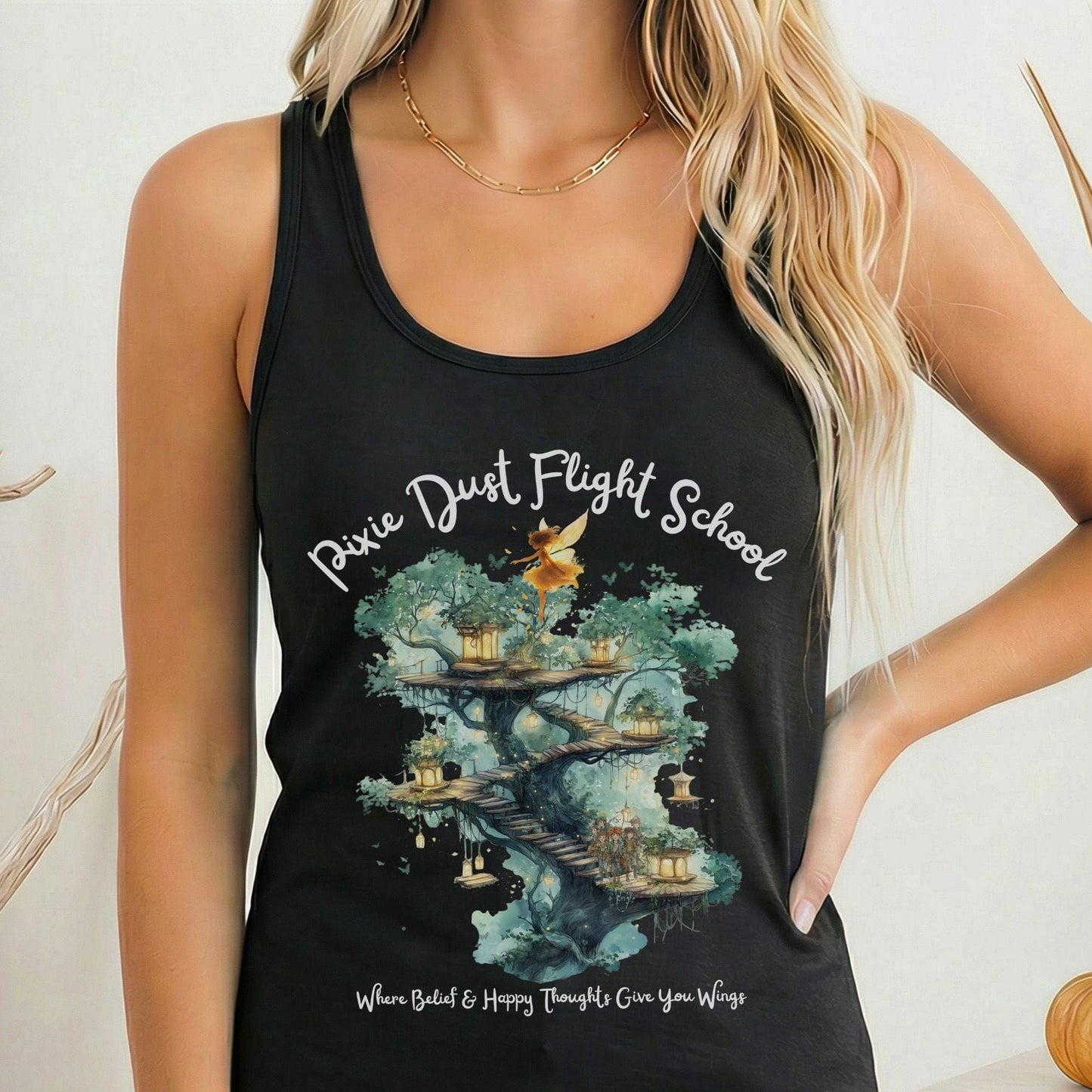 Tank Tops Solid Black / XS Design 183 Tank Top The Mystic Eden