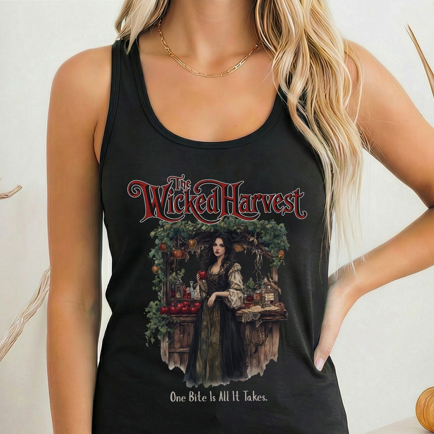 Tank Tops Solid Black / XS Design 184 Tank Top The Mystic Eden