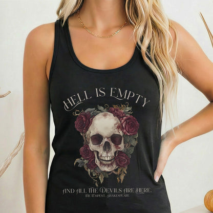 Tank Tops Solid Black / XS Design 187 Tank Top The Mystic Eden
