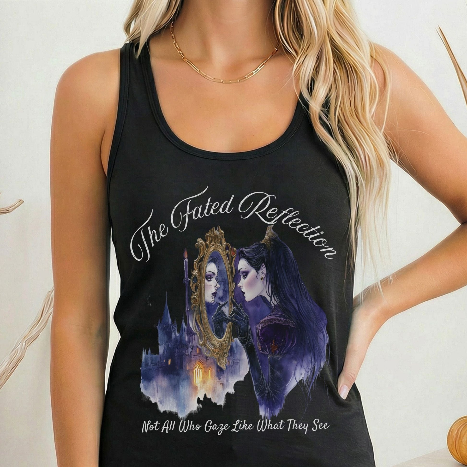 Tank Tops Solid Black / XS Design 188 Tank Top The Mystic Eden