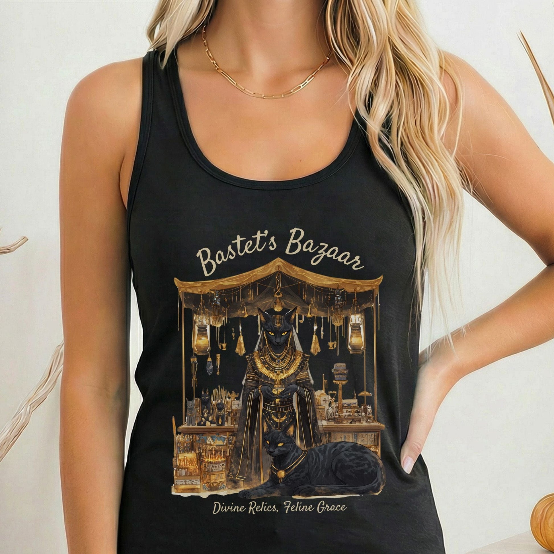 Tank Tops Solid Black / XS Design 189 Tank Top The Mystic Eden