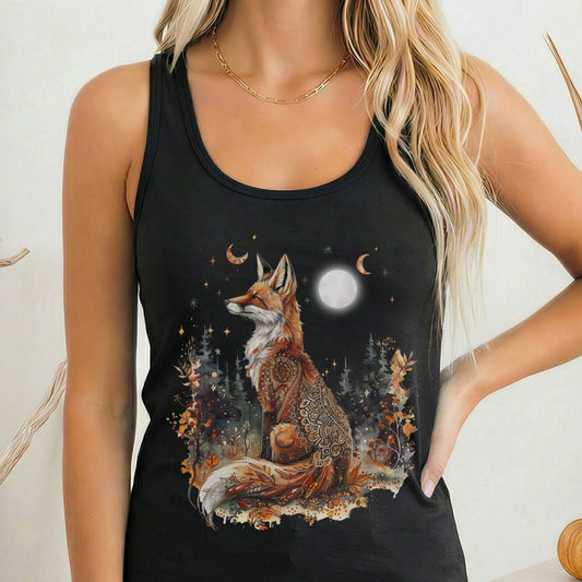 Tank Tops Solid Black / XS Design 211 Tank Top The Mystic Eden