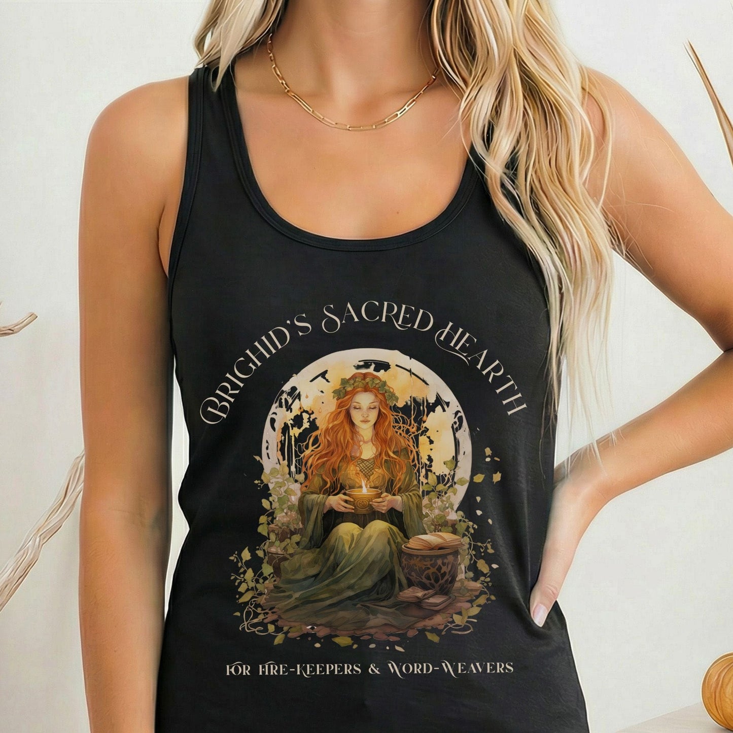 Tank Tops Solid Black / XS Design 216 Tank Top The Mystic Eden