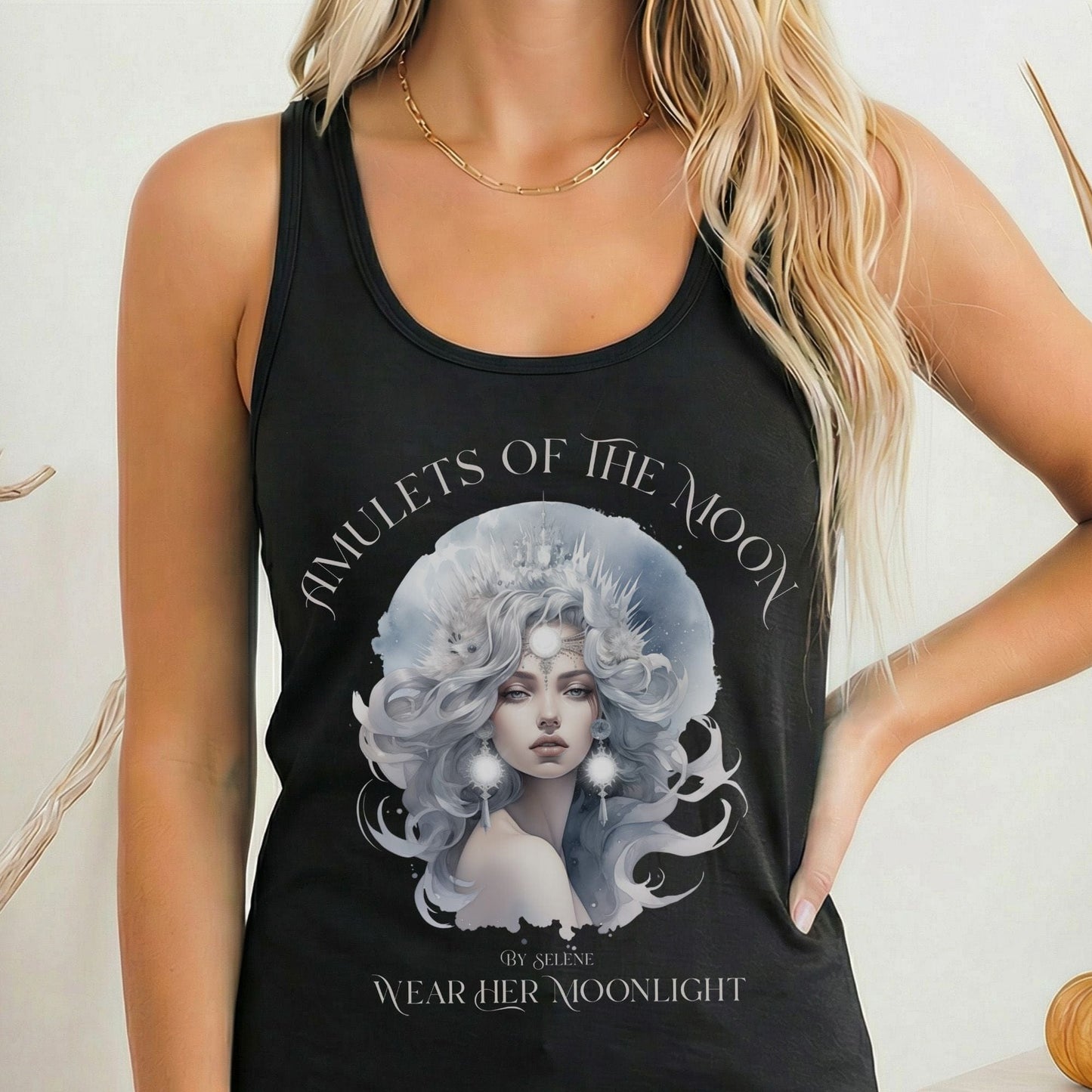 Tank Tops Solid Black / XS Design 217 Tank Top The Mystic Eden