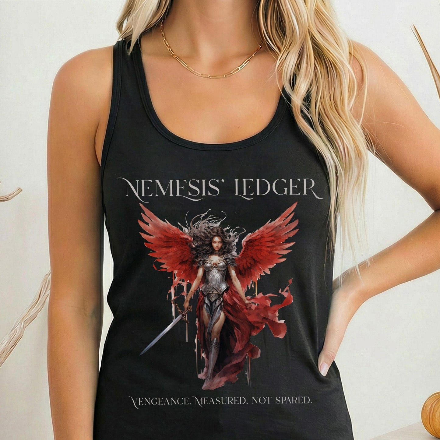 Tank Tops Solid Black / XS Design 218 Tank Top The Mystic Eden