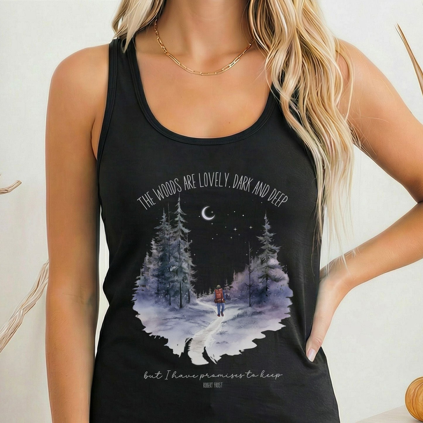 Tank Tops Solid Black / XS Design 223 Tank Top The Mystic Eden