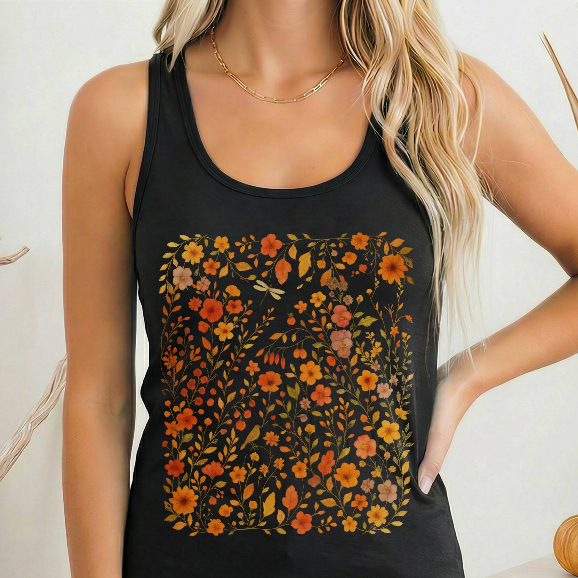 Tank Tops Solid Black / XS Design 225 Tank Top The Mystic Eden