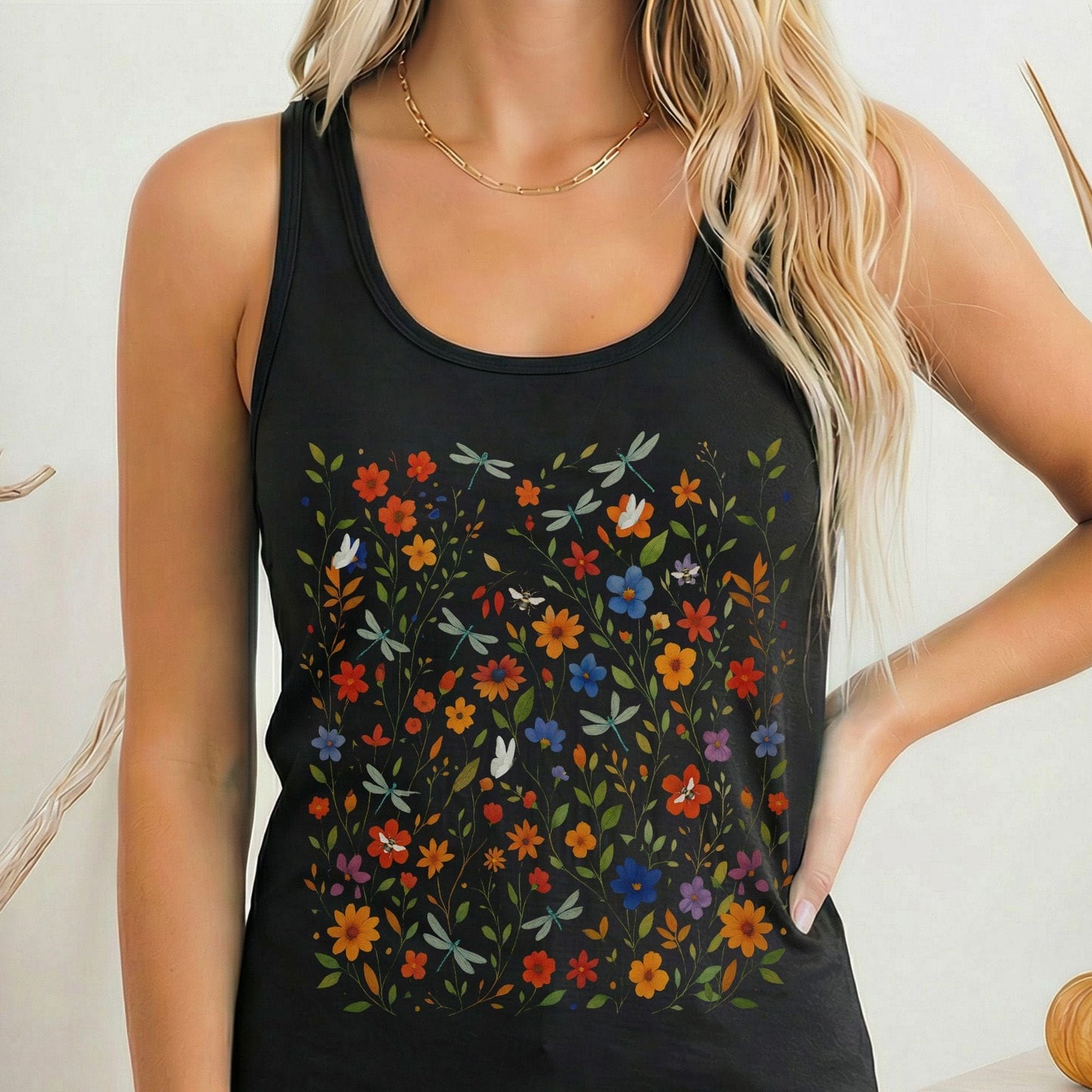 Tank Tops Solid Black / XS Design 226 Tank Top The Mystic Eden