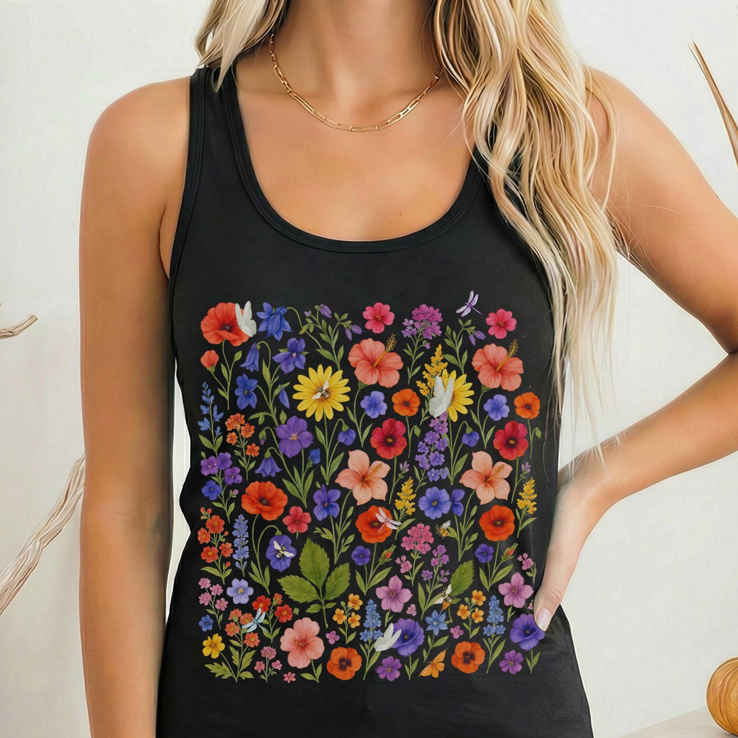 Tank Tops Solid Black / XS Design 229 Tank Top The Mystic Eden