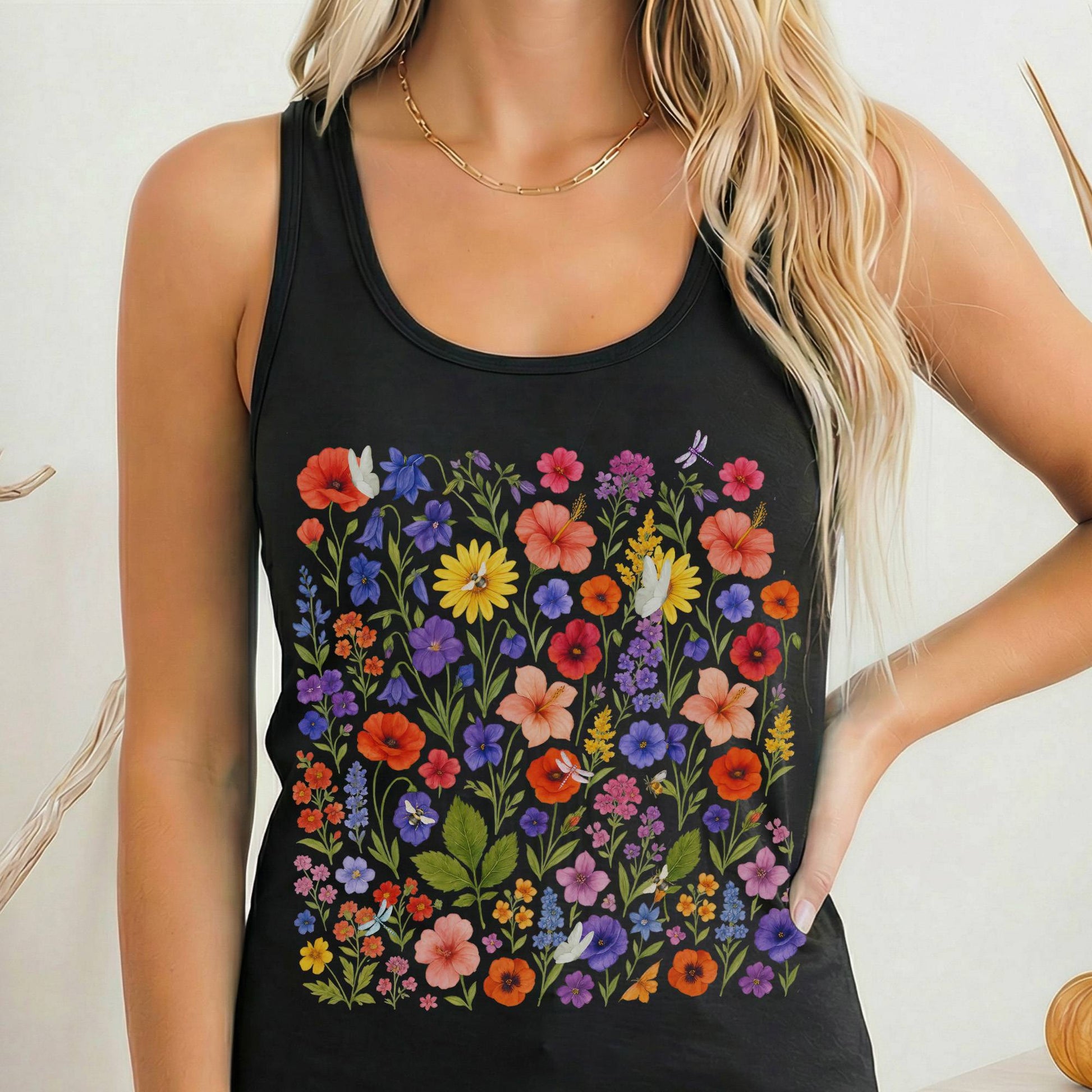 Tank Tops Solid Black / XS Design 229 Tank Top The Mystic Eden