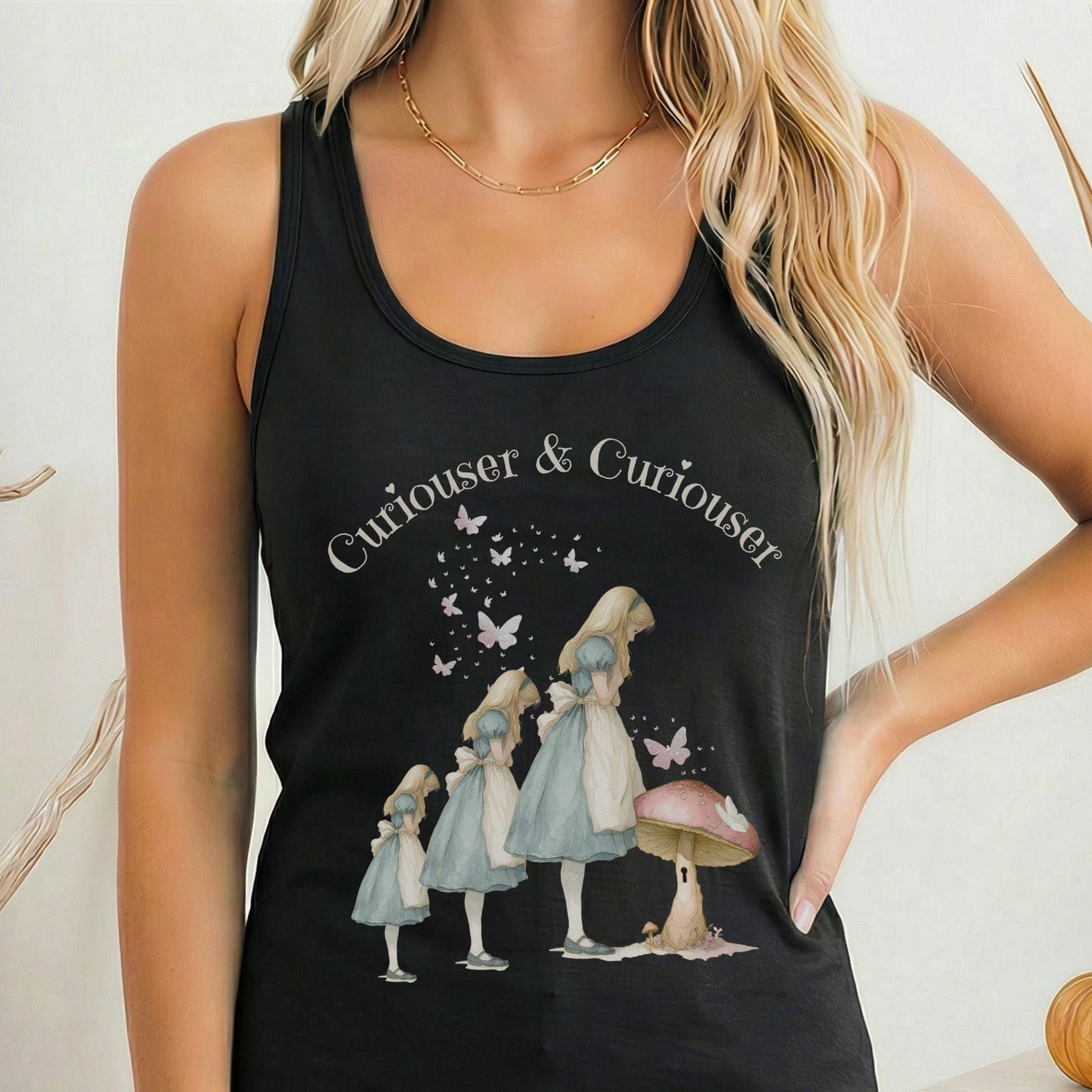 Tank Tops Solid Black / XS Design 257 Tank Top The Mystic Eden