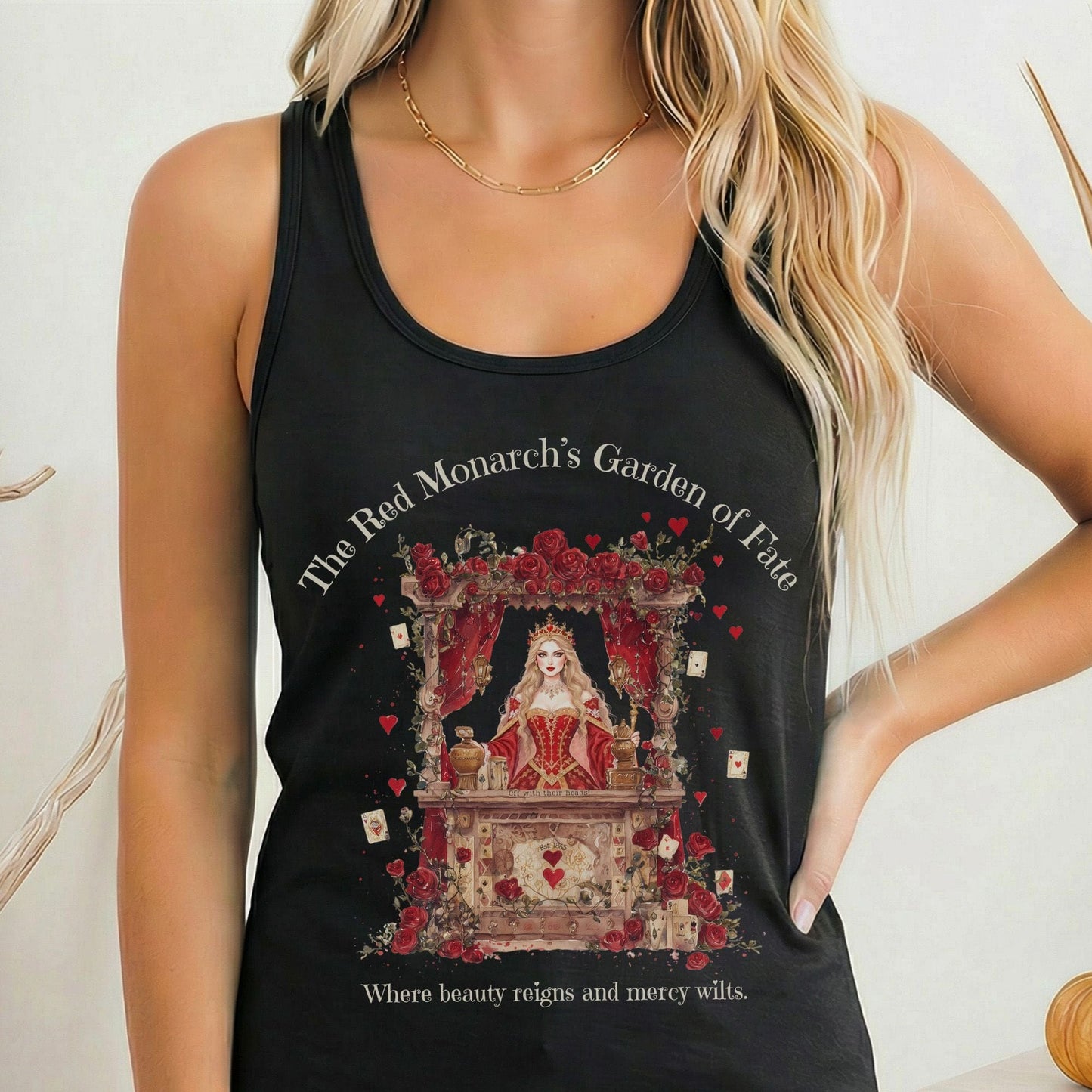 Tank Tops Solid Black / XS Design 258 Tank Top The Mystic Eden
