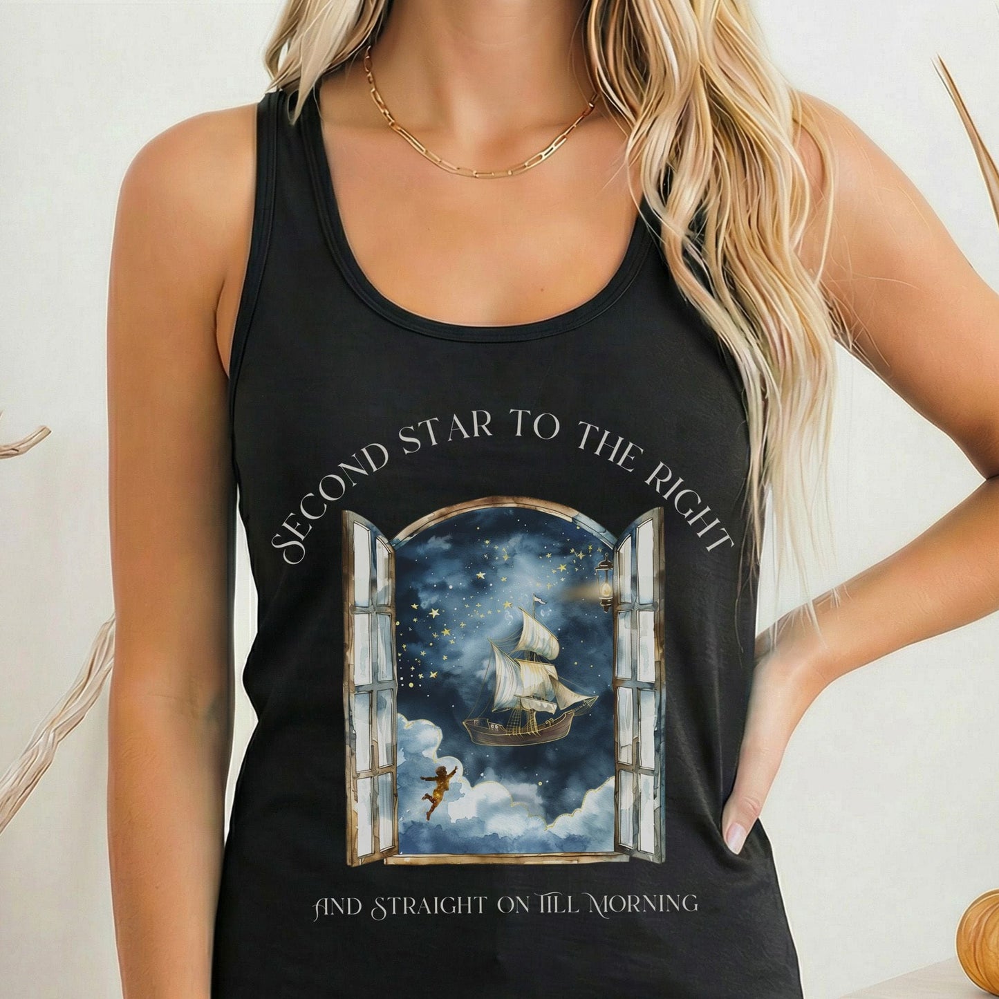 Tank Tops Solid Black / XS Design 284 Tank Top The Mystic Eden