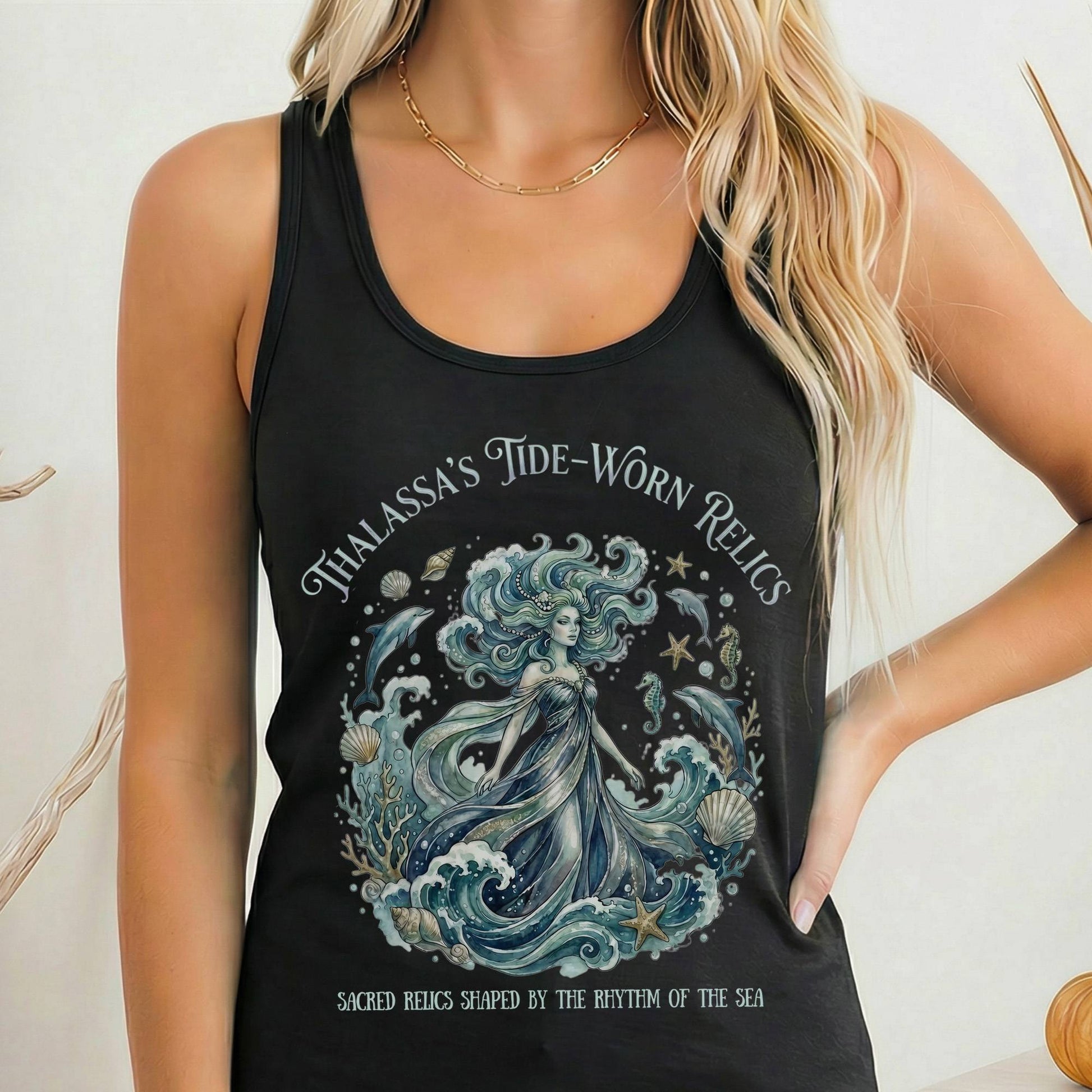 Tank Tops Solid Black / XS Design 287 Tank Top The Mystic Eden