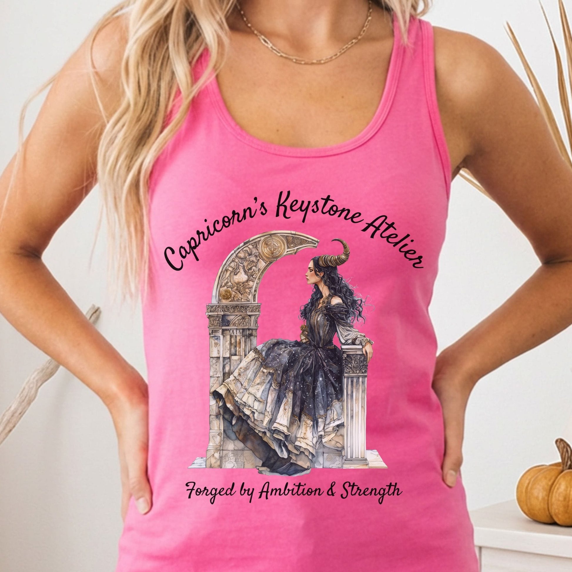 Tank Tops Solid Hot Pink / XS Design 151 Tank Top The Mystic Eden