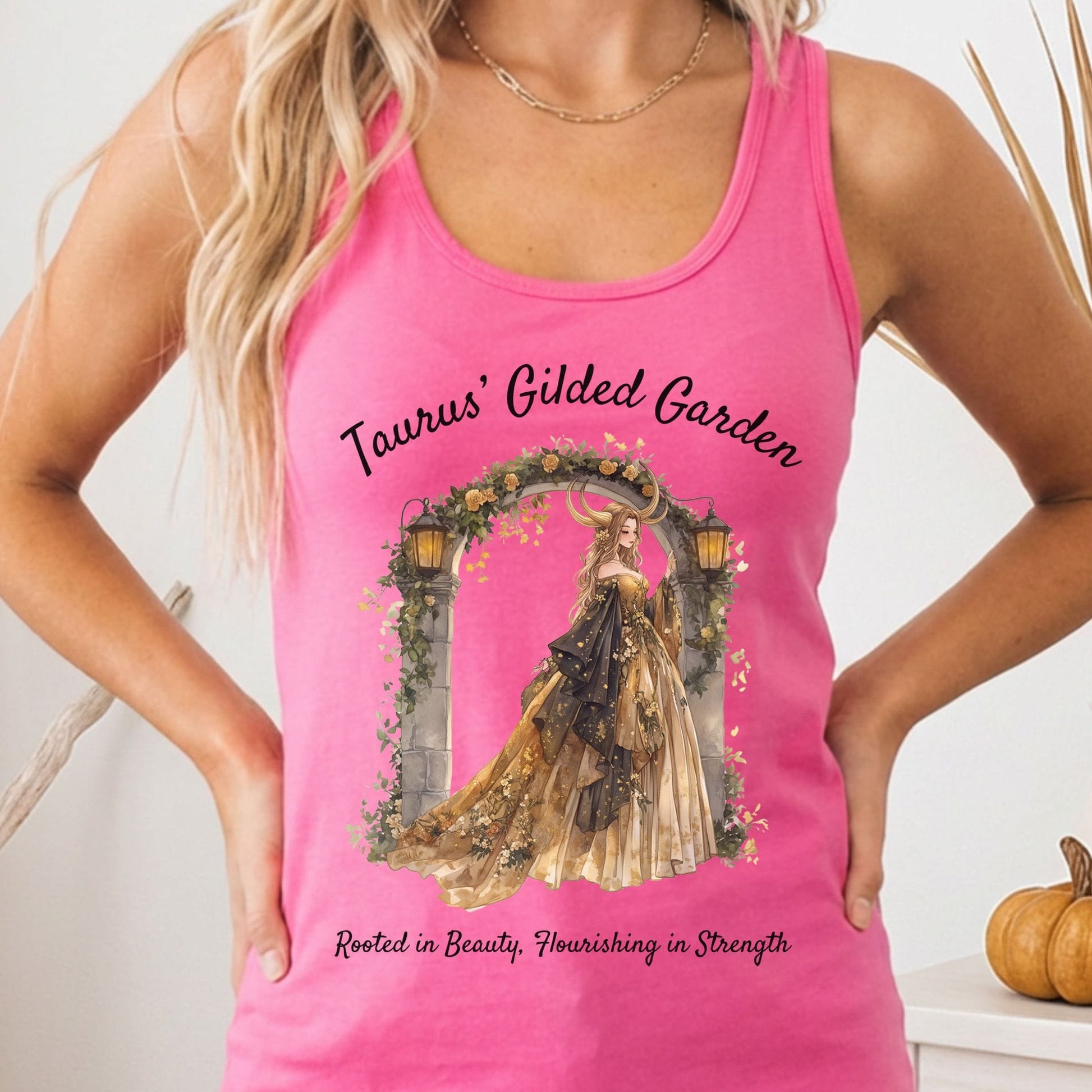 Tank Tops Solid Hot Pink / XS Design 152 Tank Top The Mystic Eden