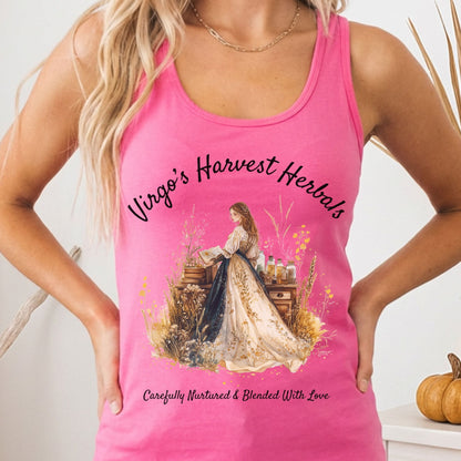 Tank Tops Solid Hot Pink / XS Design 159 Tank Top The Mystic Eden