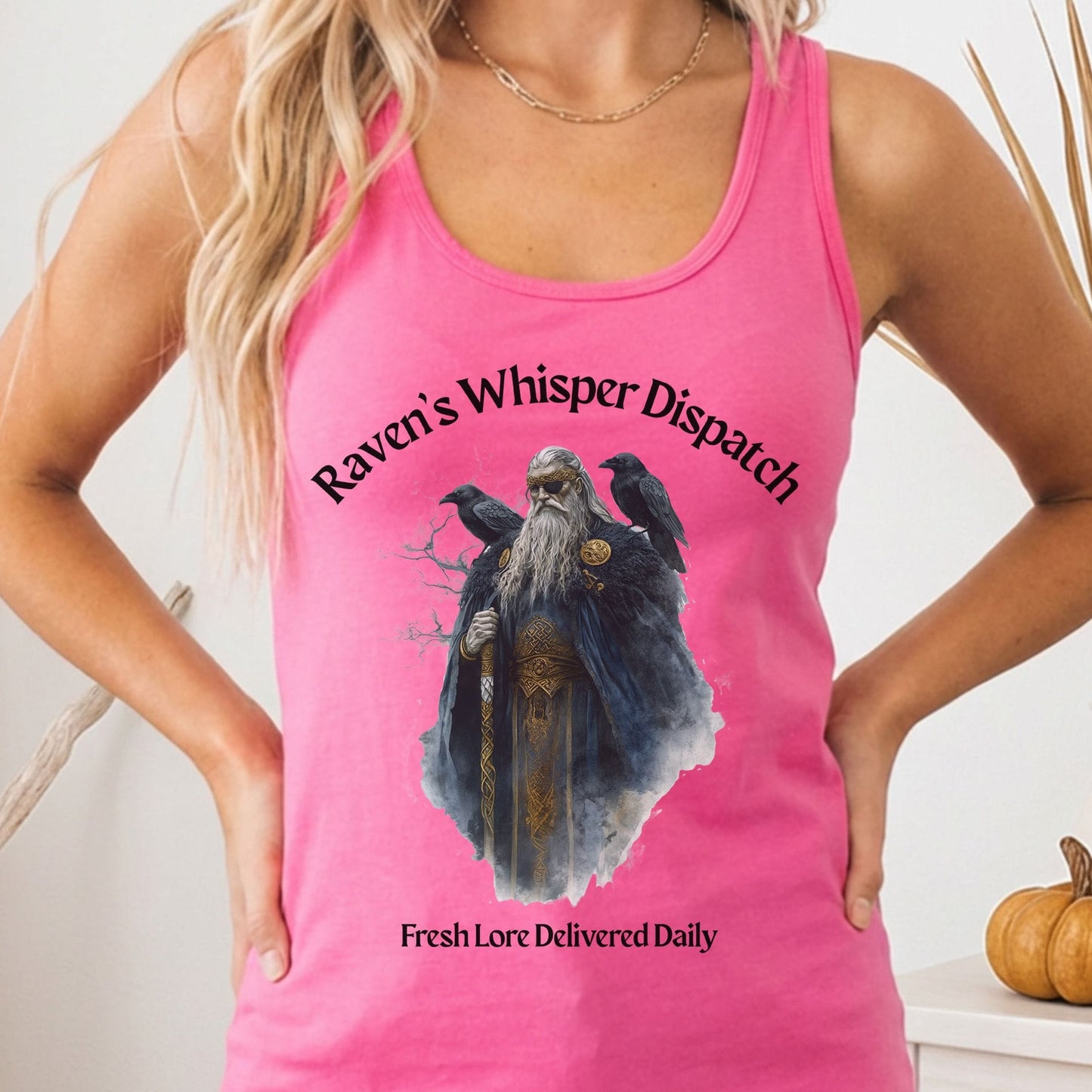 Tank Tops Solid Hot Pink / XS Design 162 Tank Top The Mystic Eden