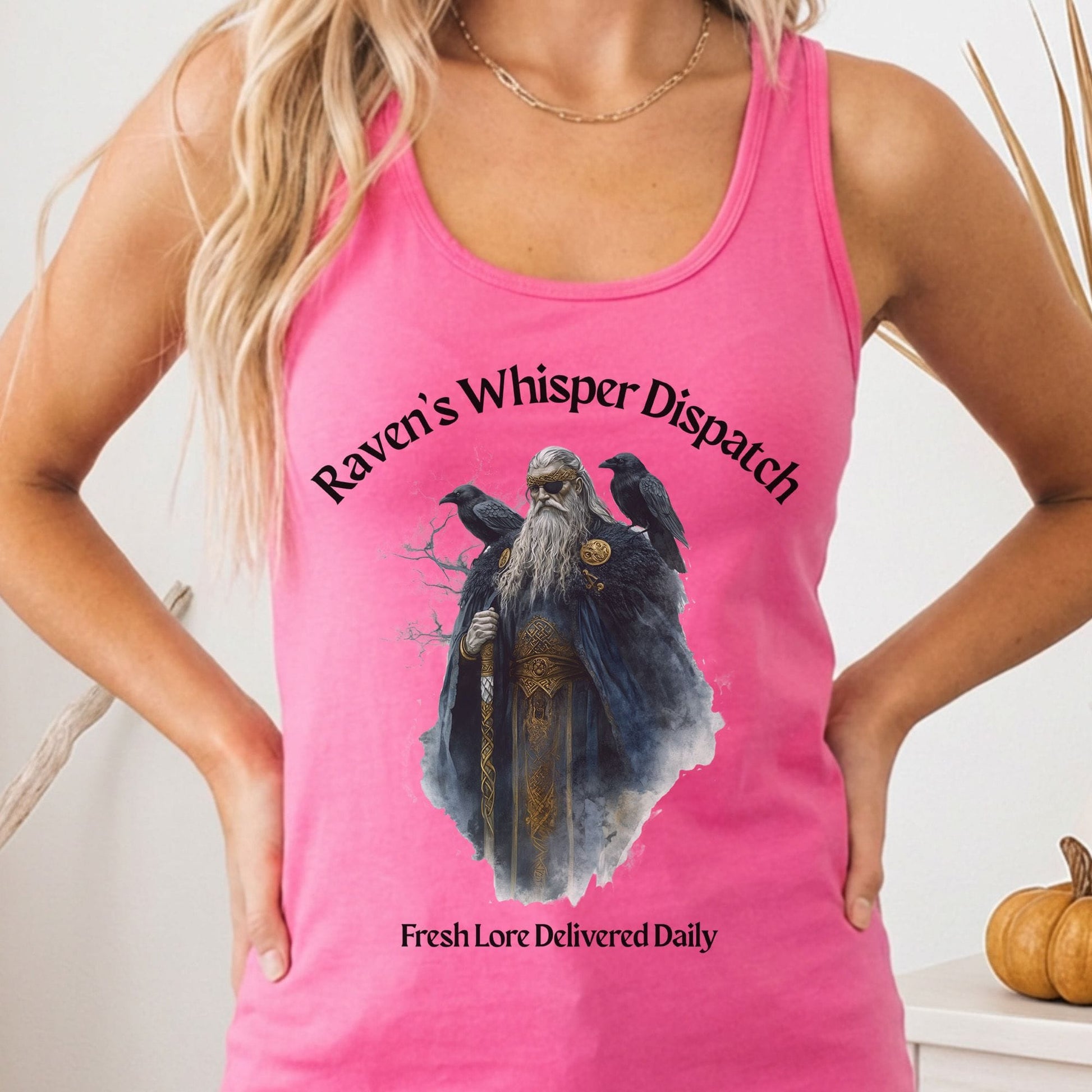 Tank Tops Solid Hot Pink / XS Design 162 Tank Top The Mystic Eden