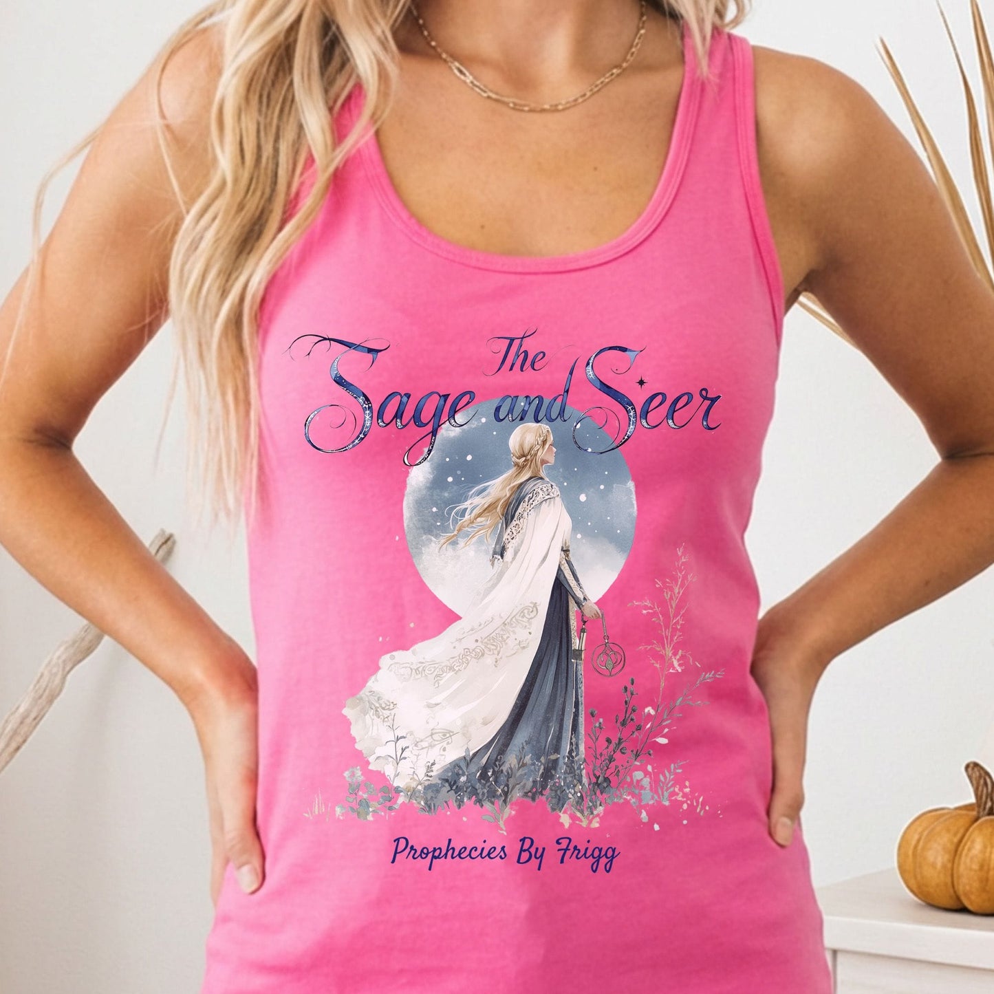 Tank Tops Solid Hot Pink / XS Design 164 Tank Top The Mystic Eden
