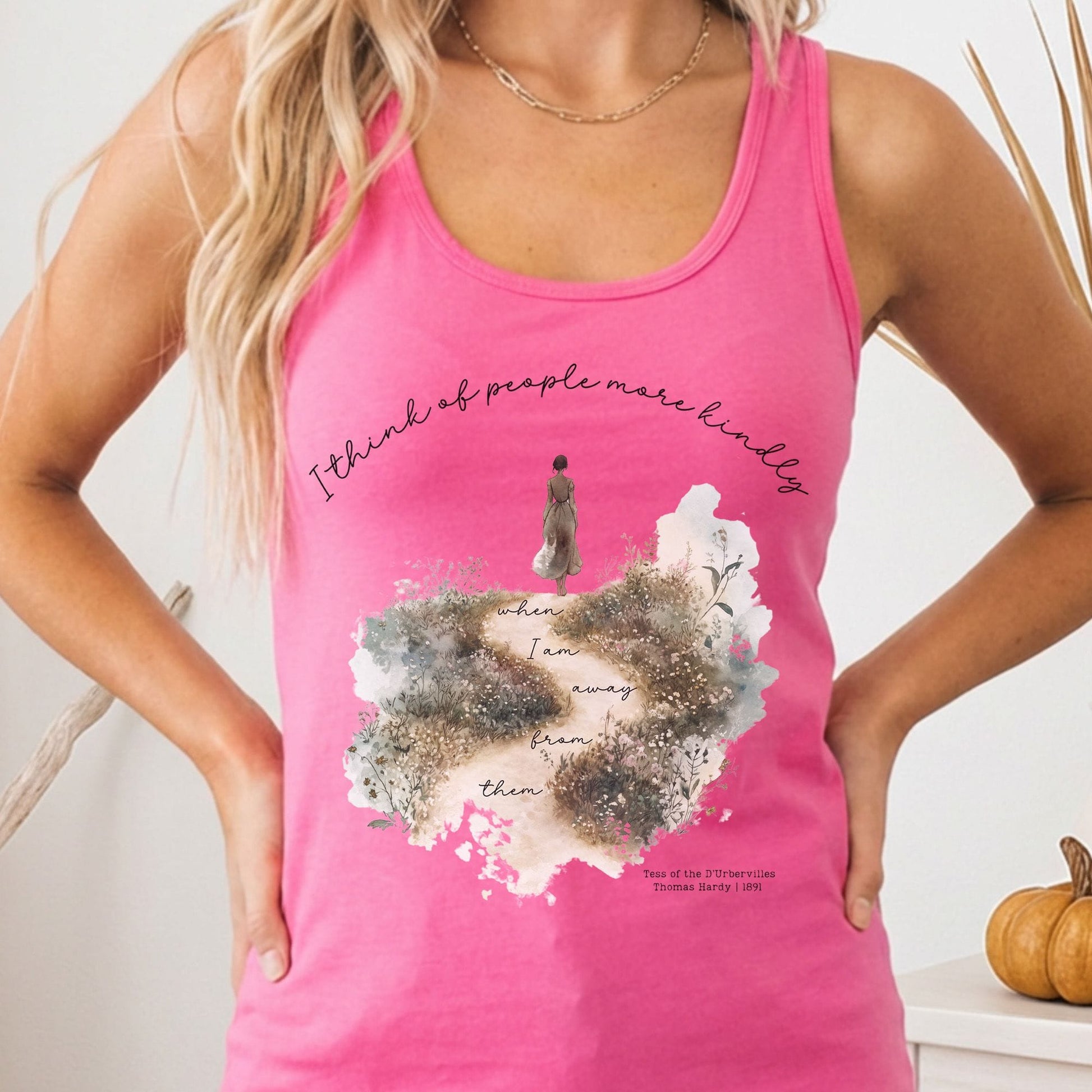 Tank Tops Solid Hot Pink / XS Design 166 Tank Top The Mystic Eden