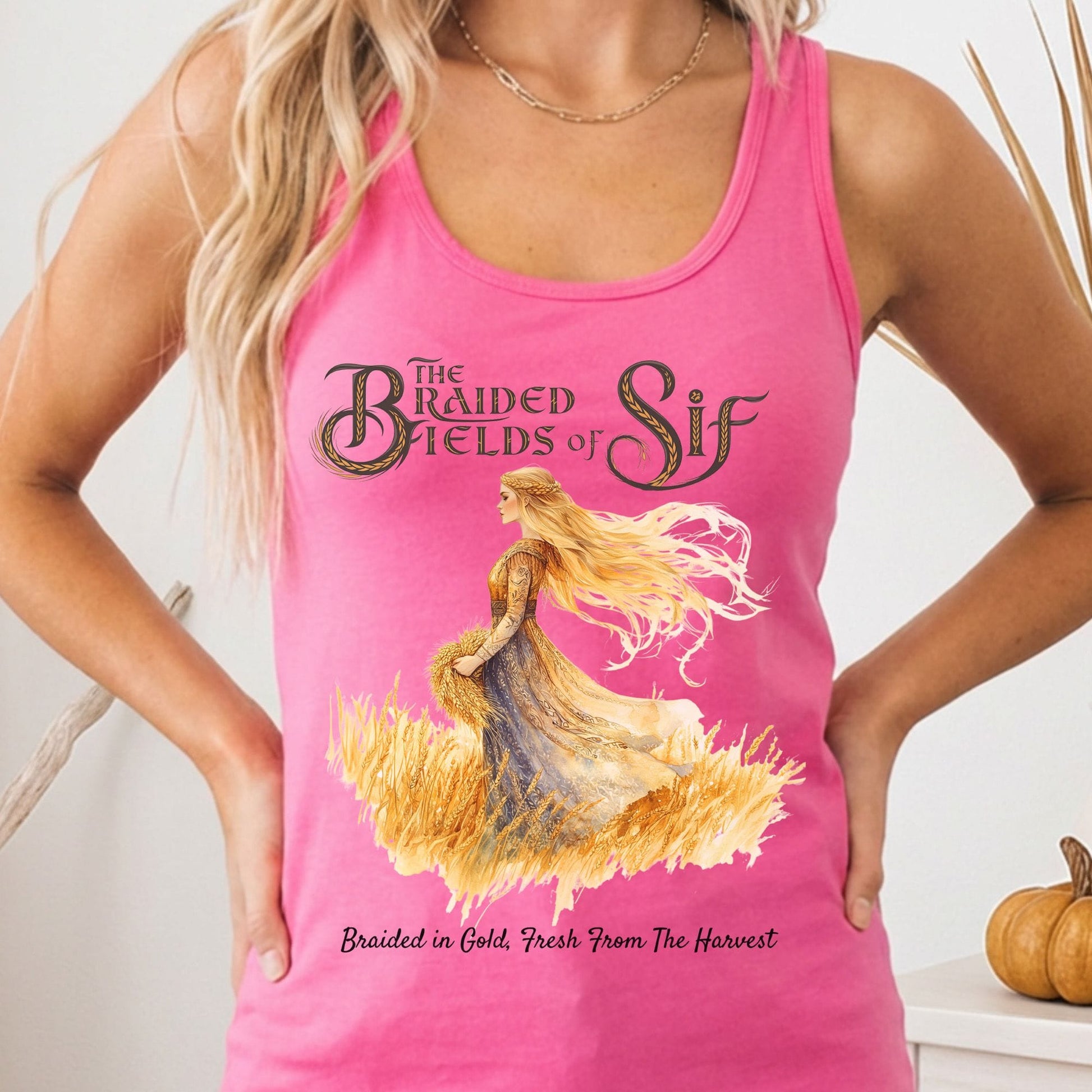 Tank Tops Solid Hot Pink / XS Design 171 Tank Top The Mystic Eden