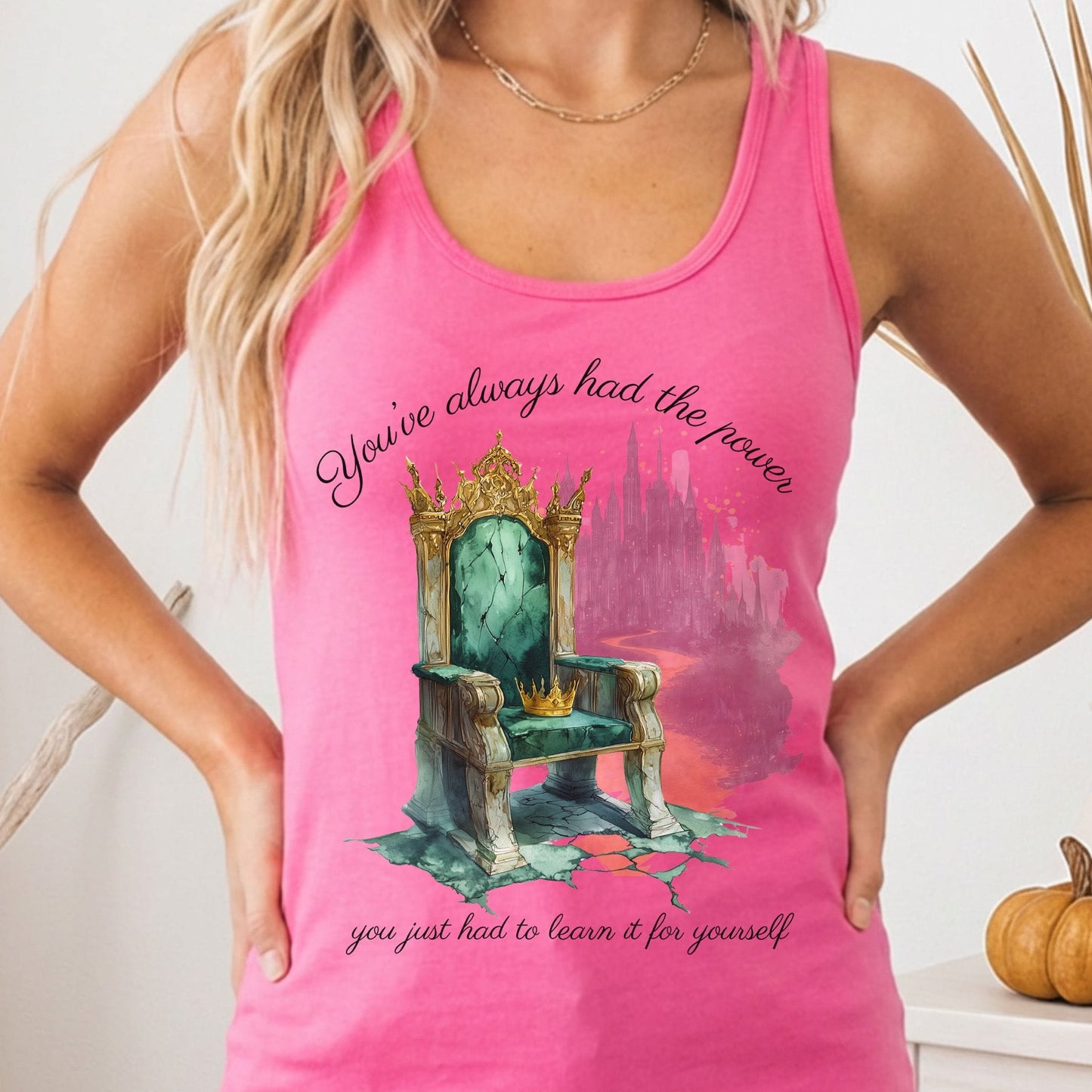 Tank Tops Solid Hot Pink / XS Design 175 Tank Top The Mystic Eden