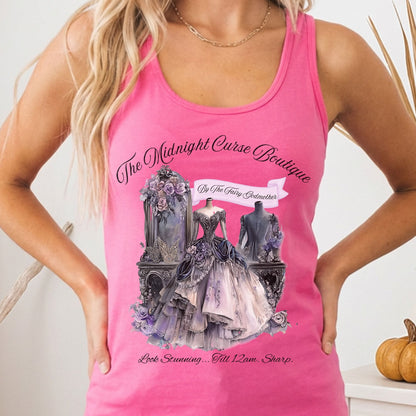 Tank Tops Solid Hot Pink / XS Design 180 Tank Top The Mystic Eden