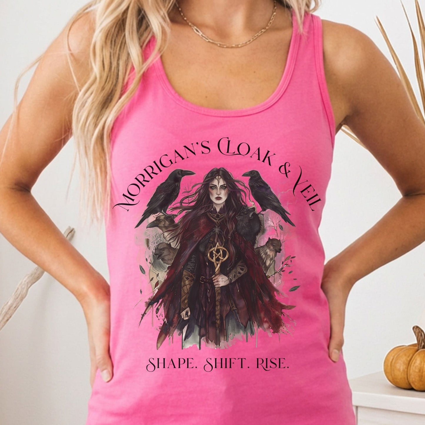 Tank Tops Solid Hot Pink / XS Design 212 Tank Top The Mystic Eden