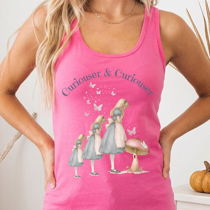 Tank Tops Solid Hot Pink / XS Design 257 Tank Top The Mystic Eden