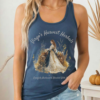 Tank Tops Solid Indigo / XS Design 159 Tank Top The Mystic Eden