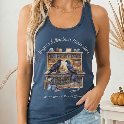 Tank Tops Solid Indigo / XS Design 163 Tank Top The Mystic Eden