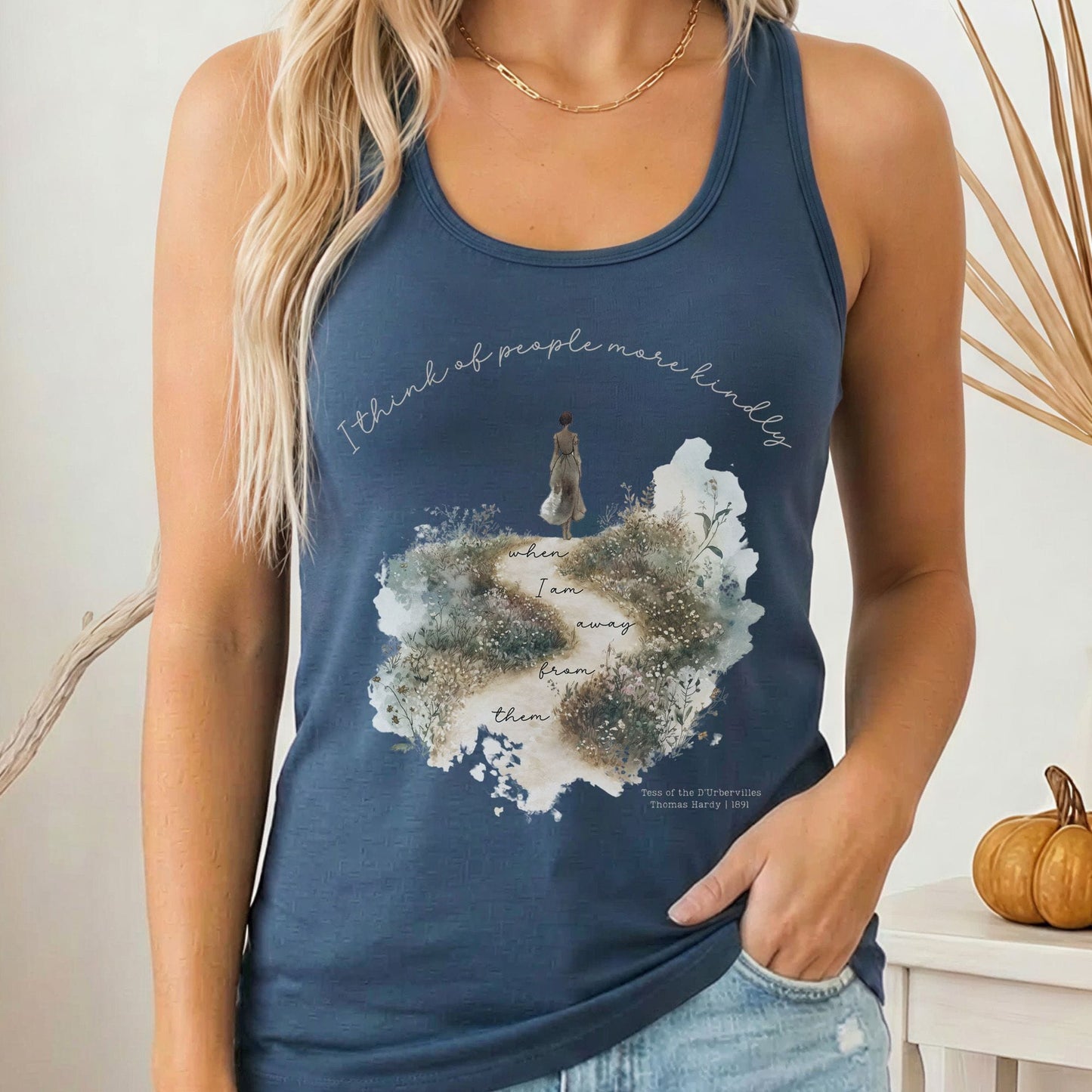 Tank Tops Solid Indigo / XS Design 166 Tank Top The Mystic Eden