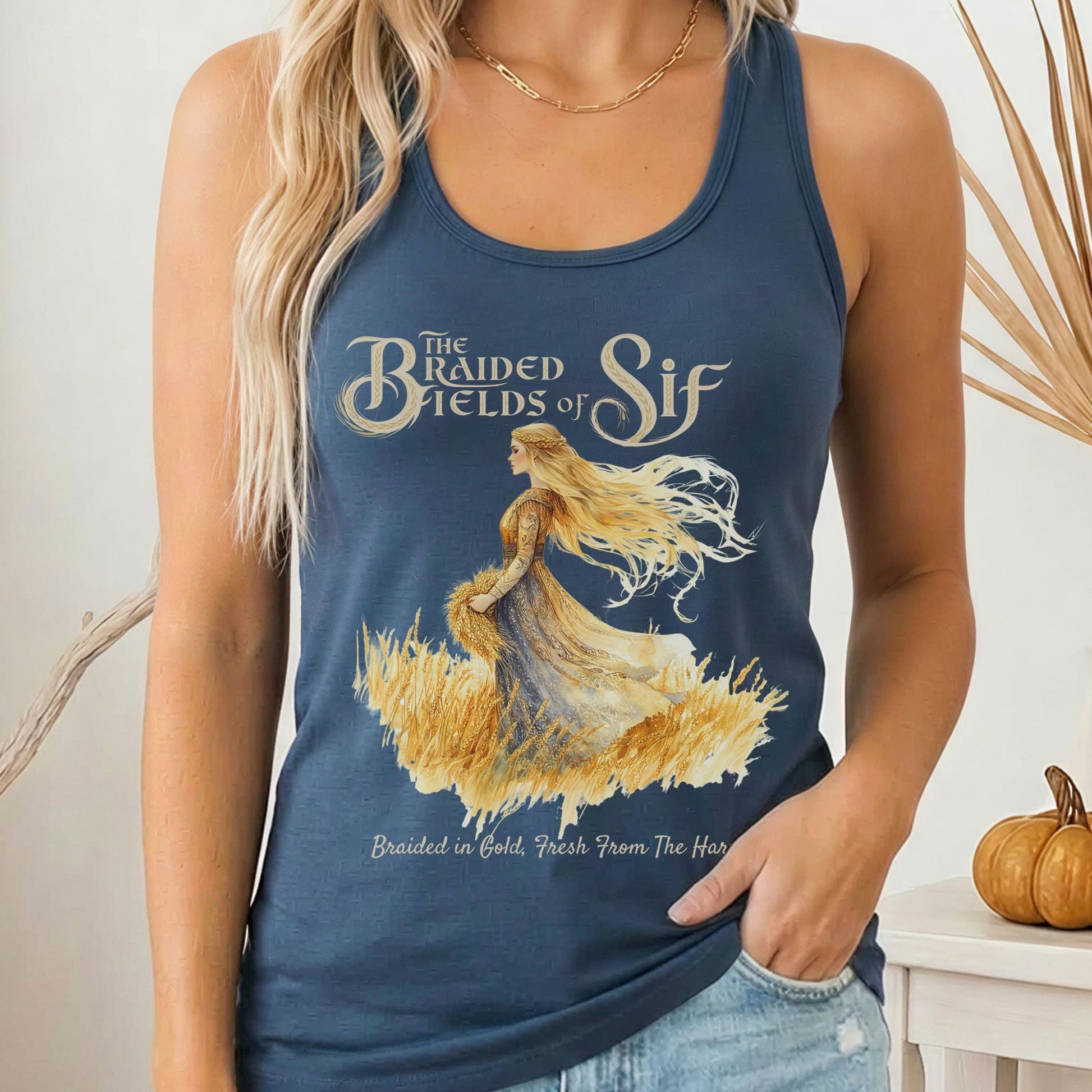 Tank Tops Solid Indigo / XS Design 171 Tank Top The Mystic Eden