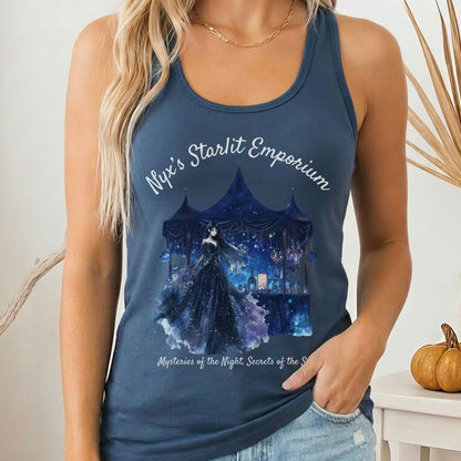 Tank Tops Solid Indigo / XS Design 181 Tank Top The Mystic Eden