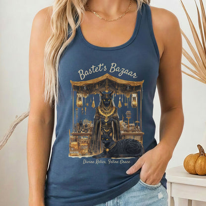 Tank Tops Solid Indigo / XS Design 189 Tank Top The Mystic Eden