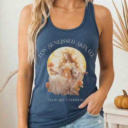 Tank Tops Solid Indigo / XS Design 219 Tank Top The Mystic Eden