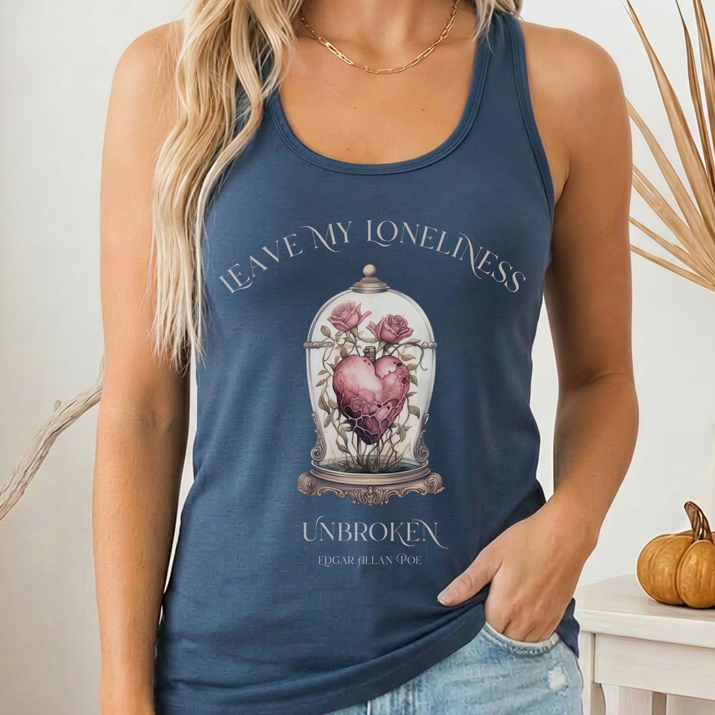 Tank Tops Solid Indigo / XS Design 224 Tank Top The Mystic Eden