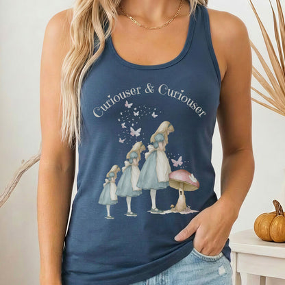 Tank Tops Solid Indigo / XS Design 257 Tank Top The Mystic Eden