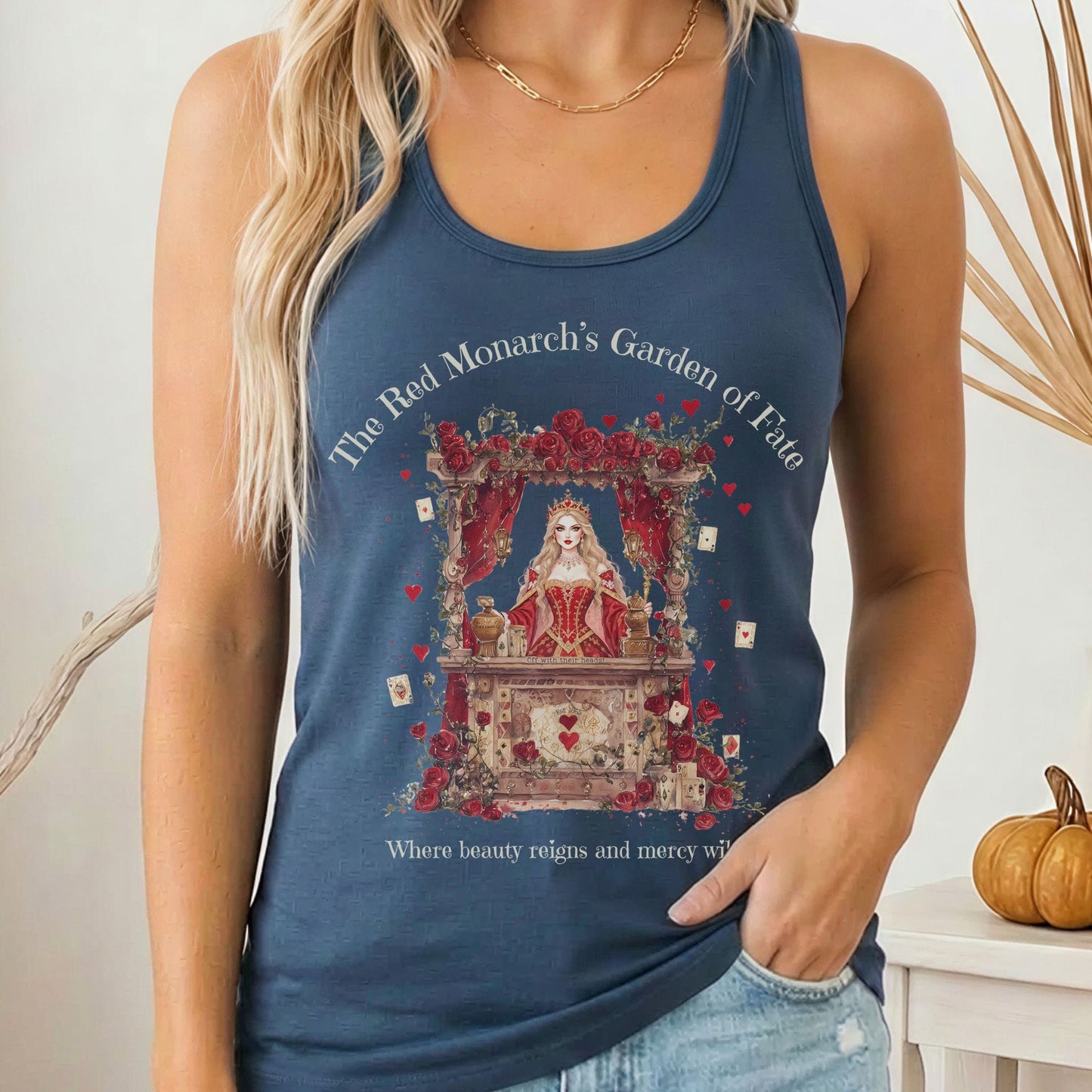 Tank Tops Solid Indigo / XS Design 258 Tank Top The Mystic Eden