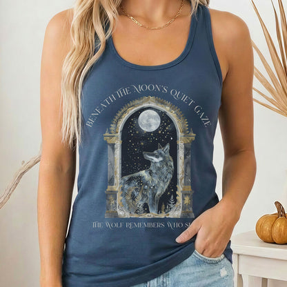 Tank Tops Solid Indigo / XS Design 278 Tank Top The Mystic Eden