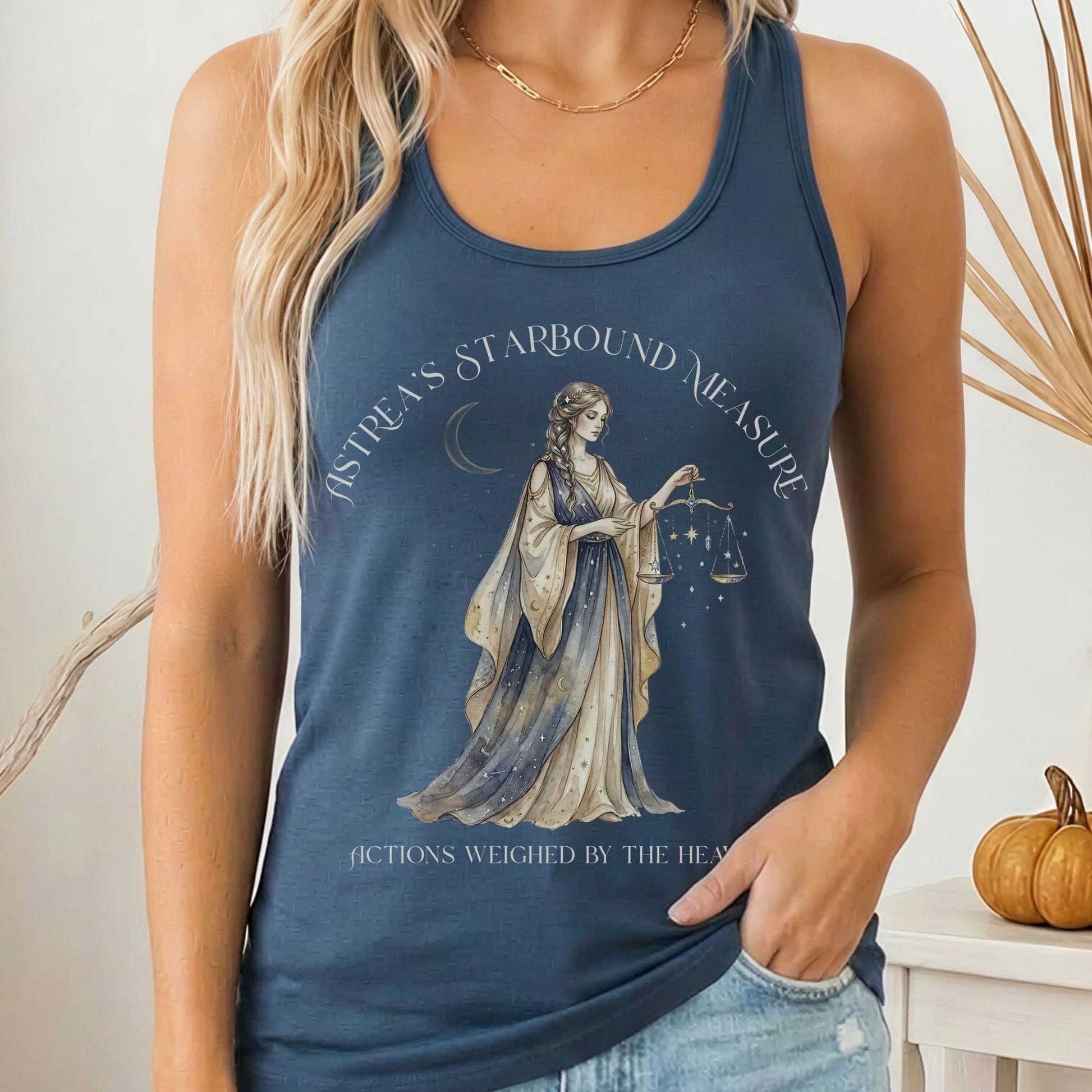 Tank Tops Solid Indigo / XS Design 288 Tank Top The Mystic Eden