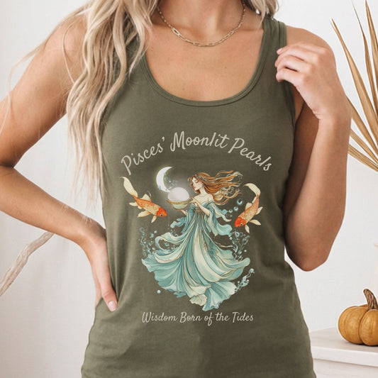 Tank Tops Solid Military Green / XS Design 150 Tank Top The Mystic Eden