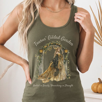 Tank Tops Solid Military Green / XS Design 152 Tank Top The Mystic Eden