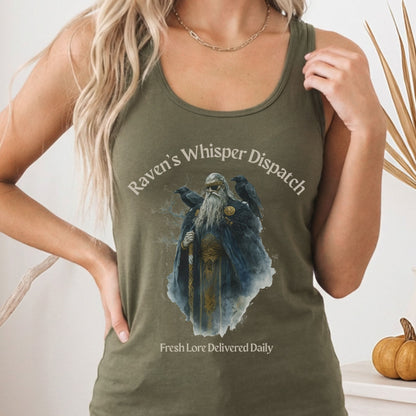 Tank Tops Solid Military Green / XS Design 162 Tank Top The Mystic Eden