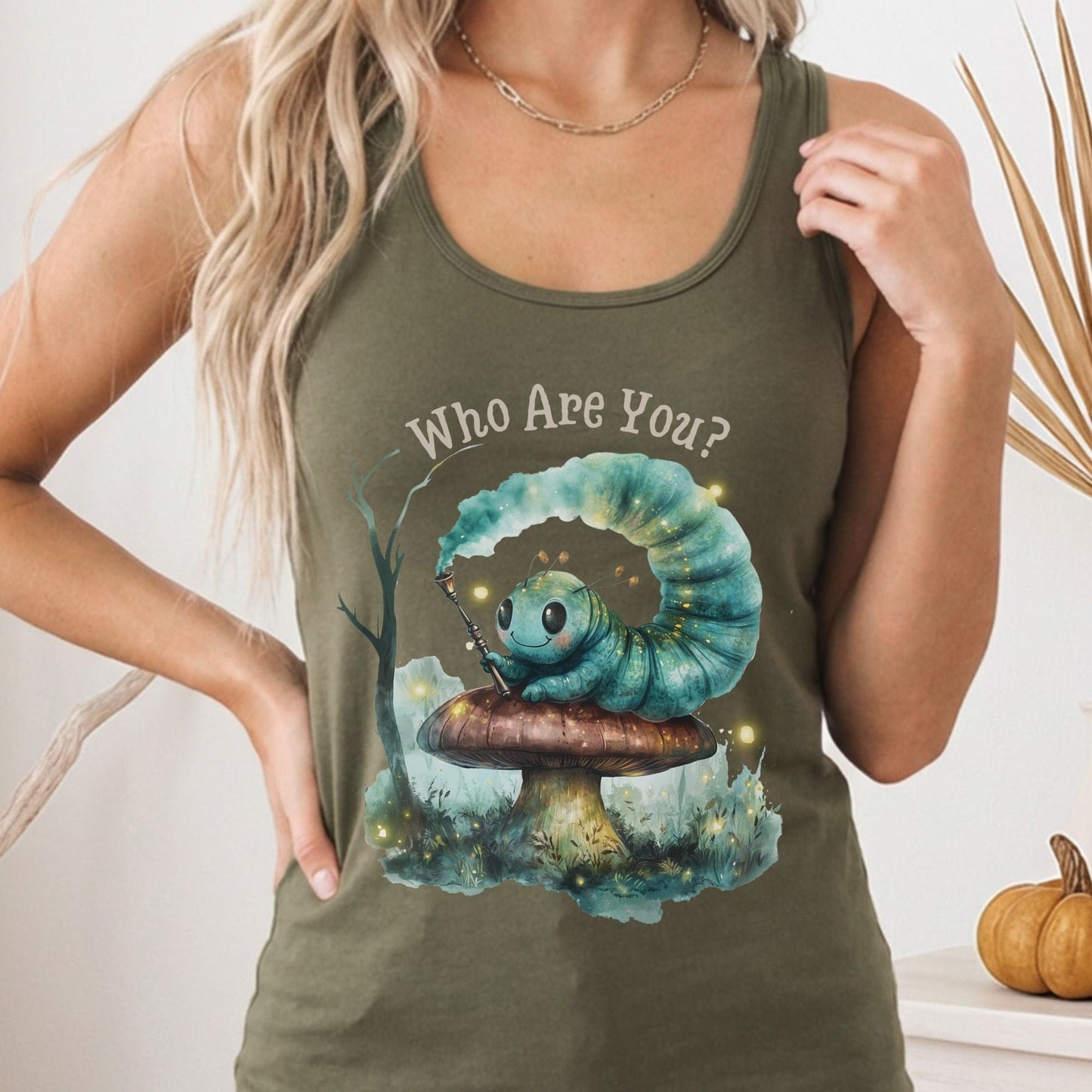 Tank Tops Solid Military Green / XS Design 170 Tank Top The Mystic Eden