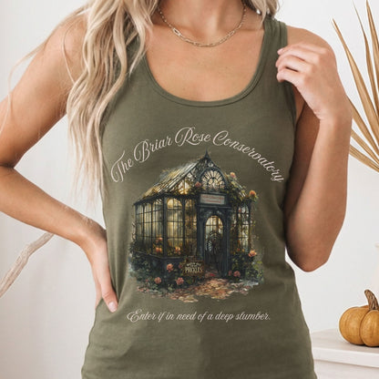Tank Tops Solid Military Green / XS Design 179 Tank Top The Mystic Eden